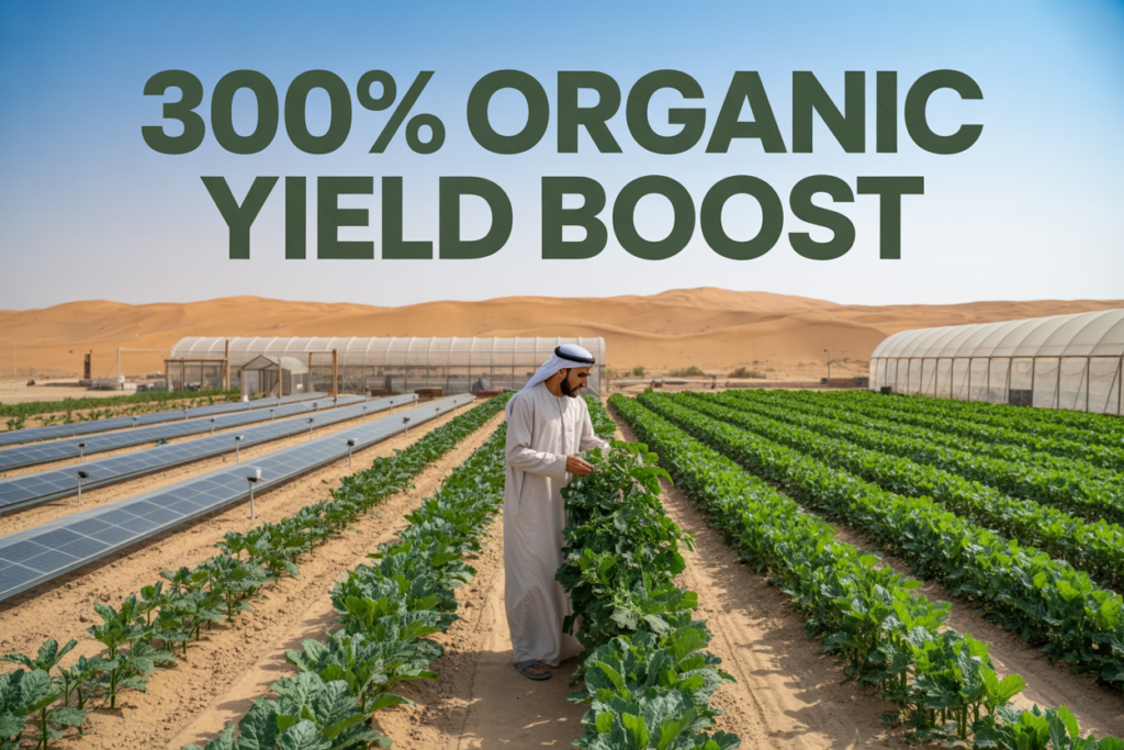 How to Boost Crop Yields 300% with Organic Methods in GCC